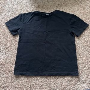 Zara Oversized Basic Black Tee- Small